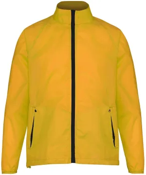 Amber/Black - Contrast lightweight jacket