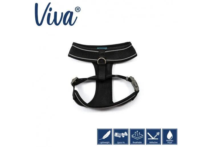 Ancol - Viva Comfort Mesh Harness - Hi-Vis - Medium (44-57cm)