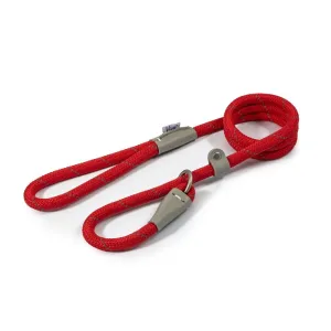 Ancol Viva Red Poly-Weave Rope Slip Dog Lead