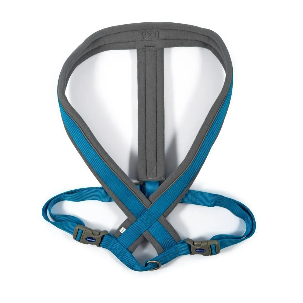 Ancol Viva XX-Large Blue Padded Dog Harness