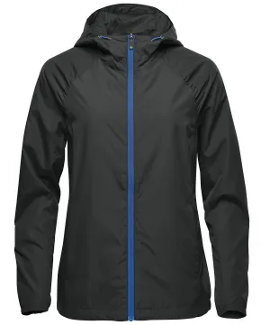 Black/Azure - Women’s Pacifica lightweight jacket