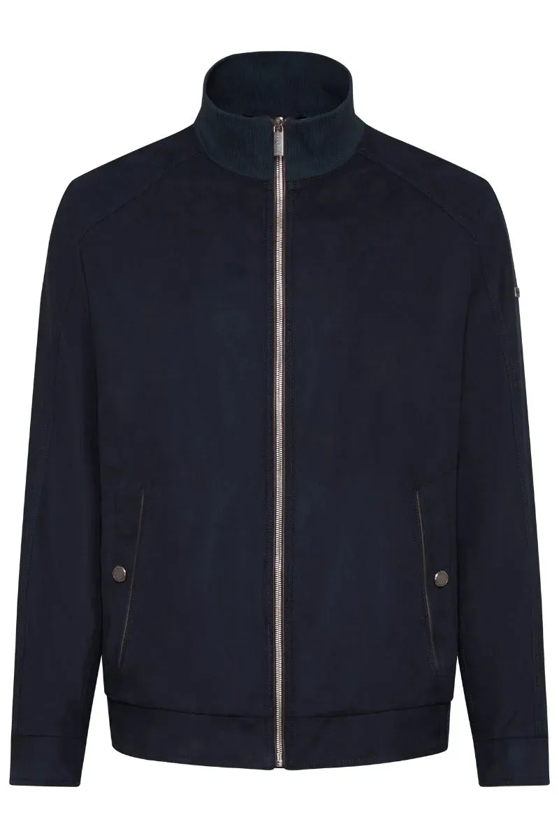 Bugatti - Water Repellent Bomber Jacket, Navy