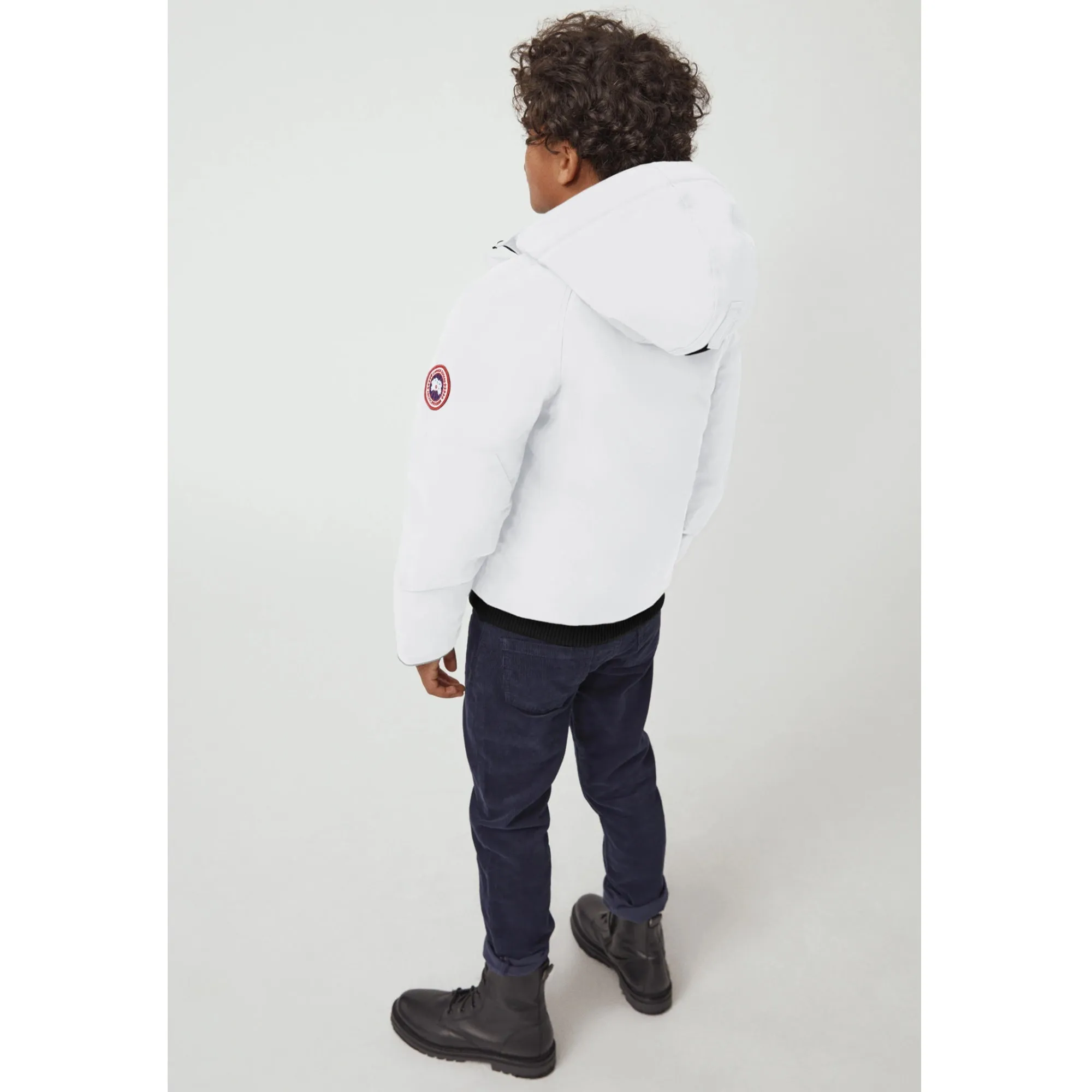 Canada Goose Rundle Bomber White No Fur