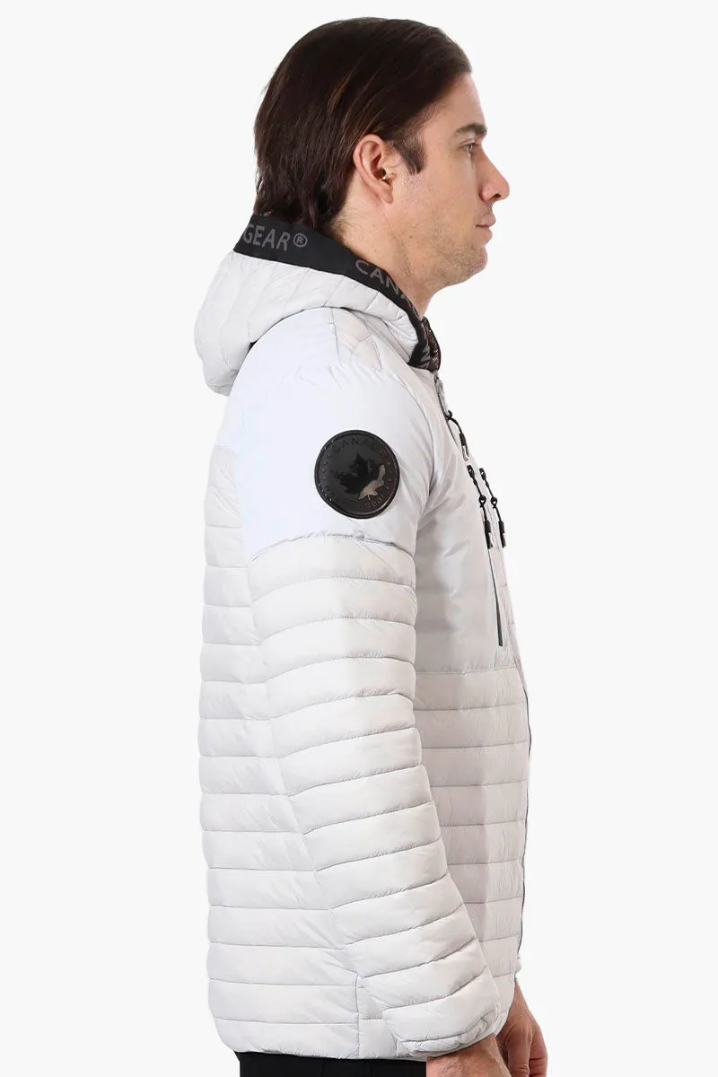 Canada Weather Gear Lightweight White Jacket with Heat Retention Lining