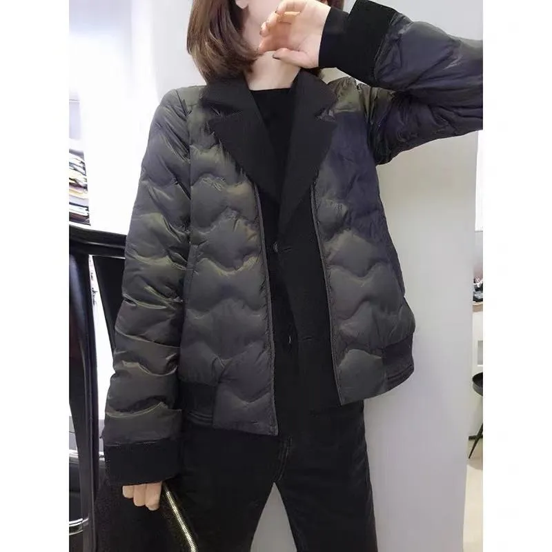 Casual Slimming Lightweight Petite Puffer Jacket Puffer Jacket