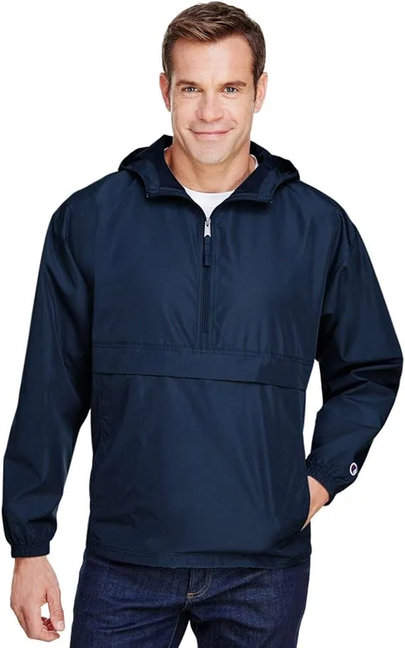 Champion Adult Packable Anorak 1/4 Zip Jacket