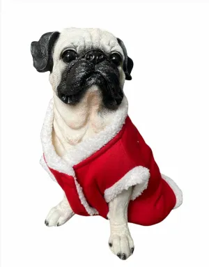 Christmas Winter Puppy Coats Outfit Red