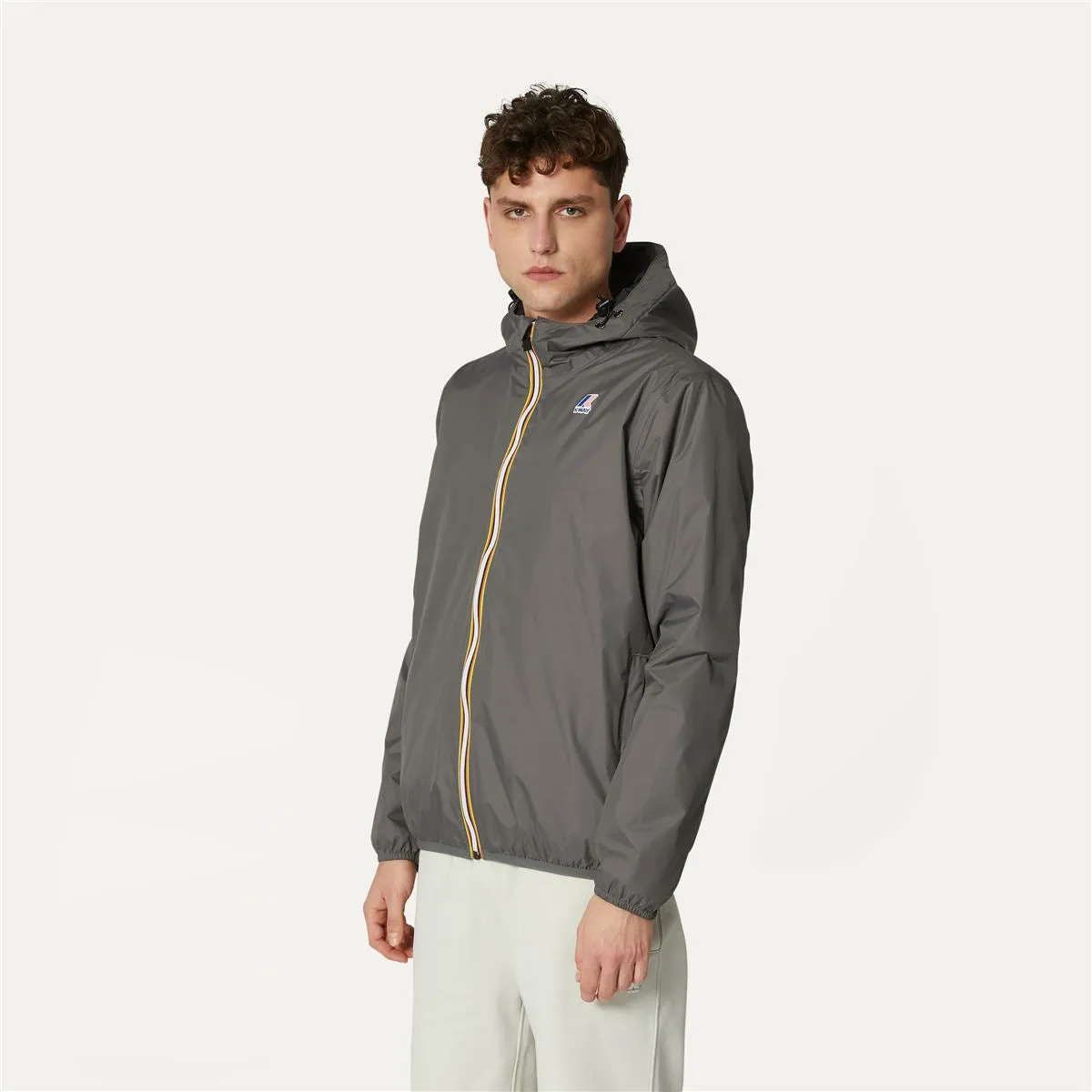 Claude Warm - Unisex Full Zip Waterproof Padded Jacket in Grey Smoked