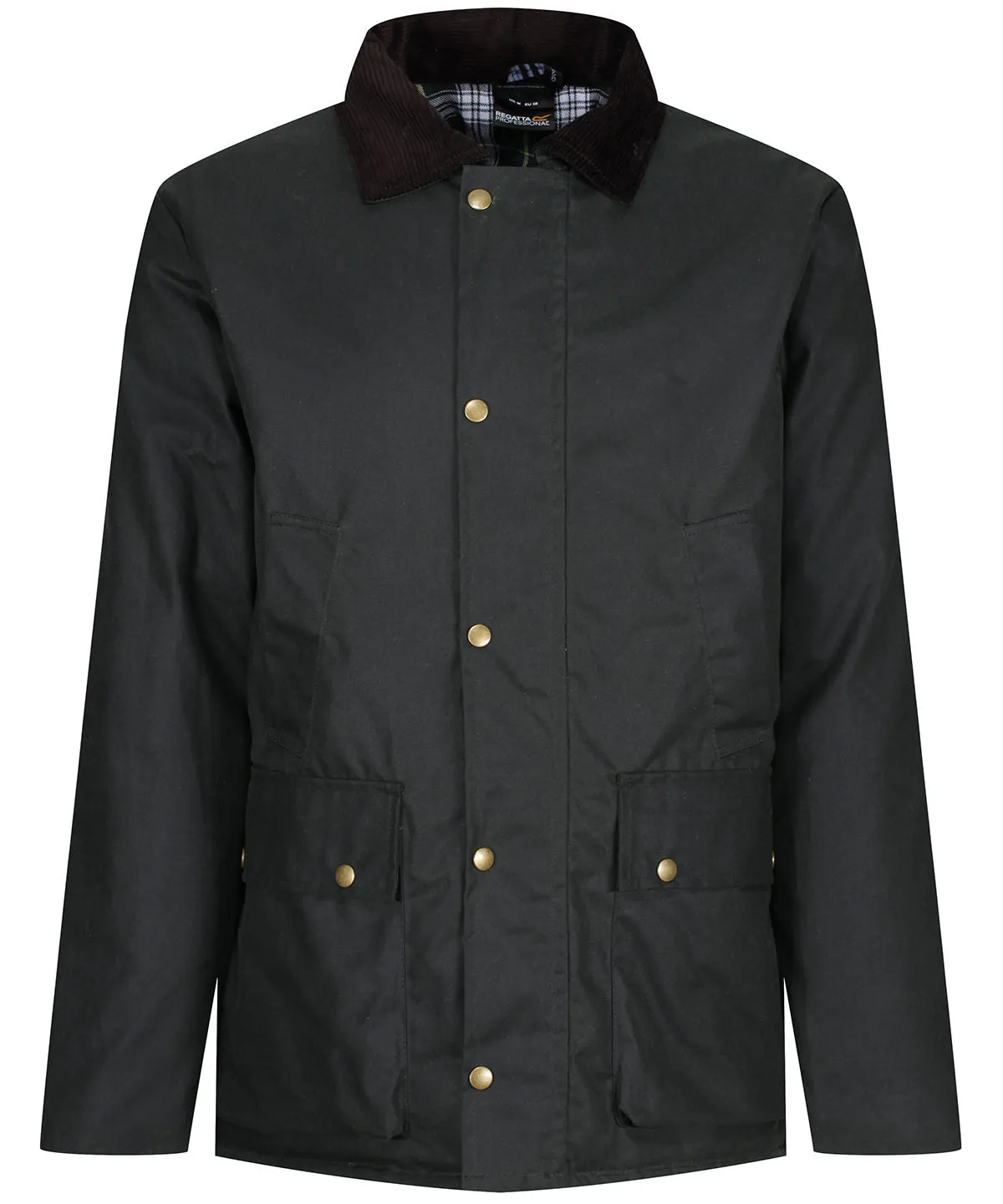 Dark Khaki - Pensford insulated waxed jacket