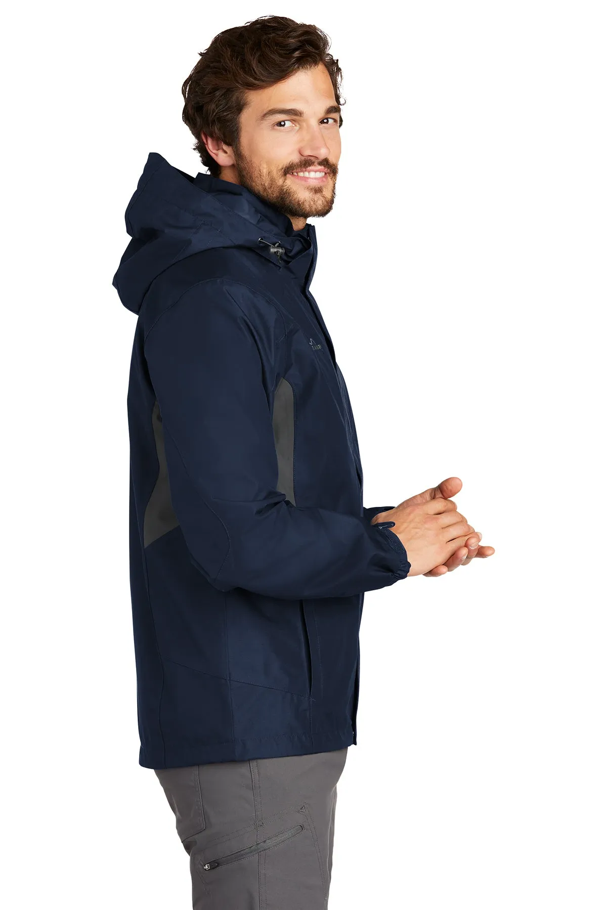 Eddie Bauer Customized Rain Jackets, River Blue