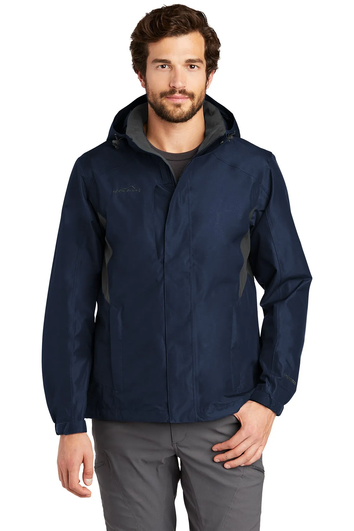 Eddie Bauer Customized Rain Jackets, River Blue