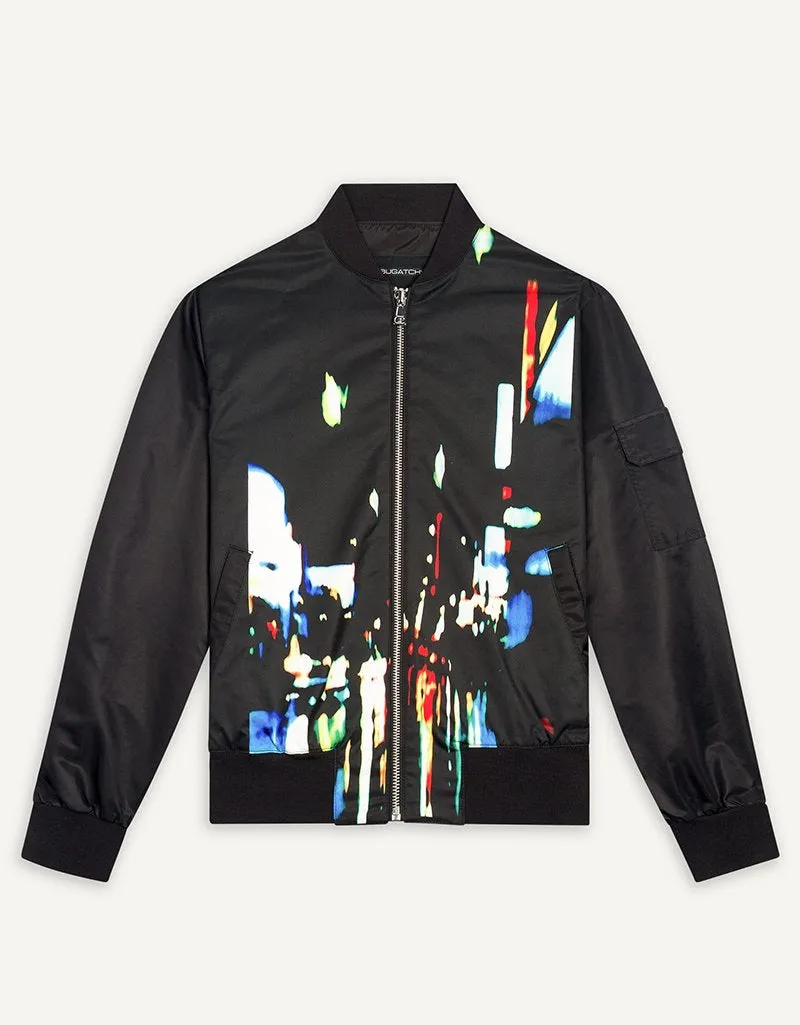 Fine Printed Bomber