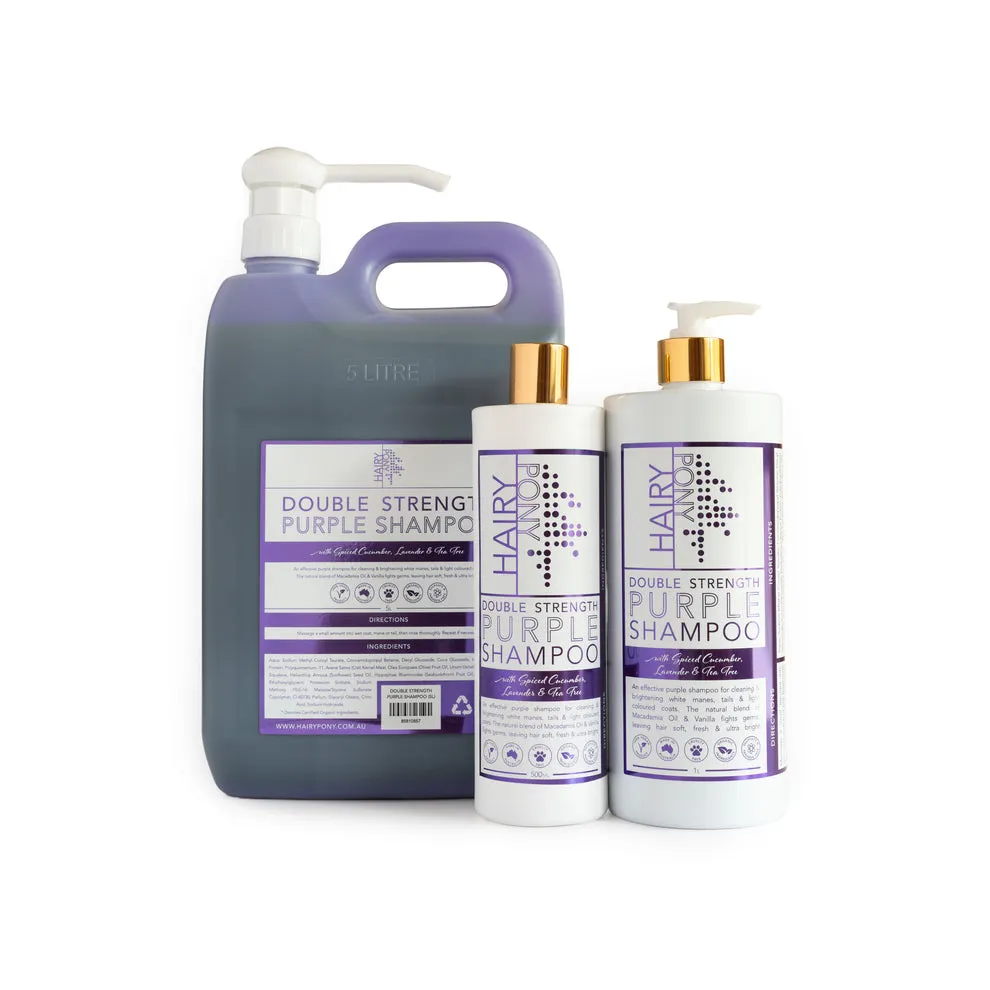 Hairy Pony Double Strength Purple Shampoo