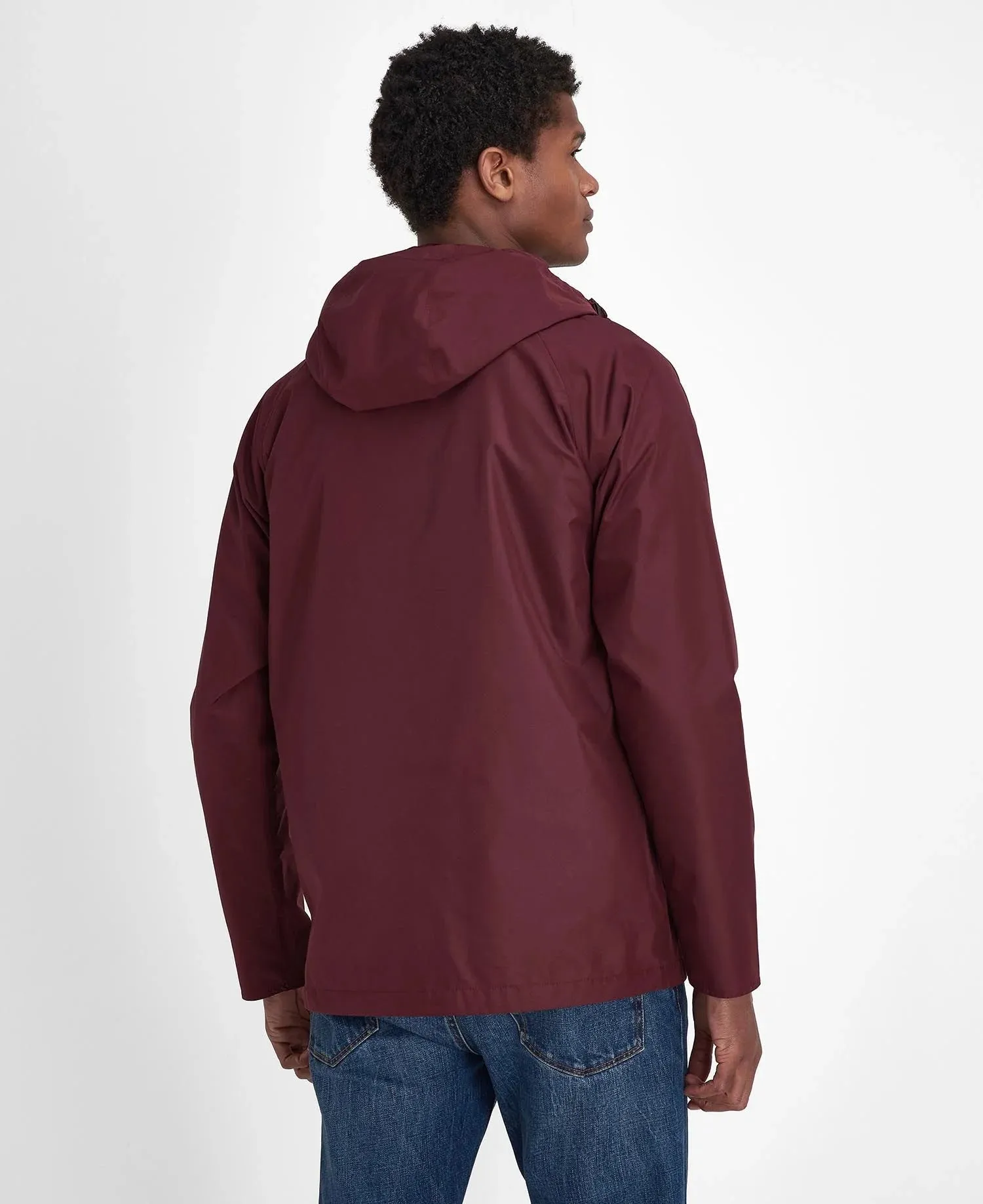 Hooded Domus Waterproof Jacket - Bordeaux