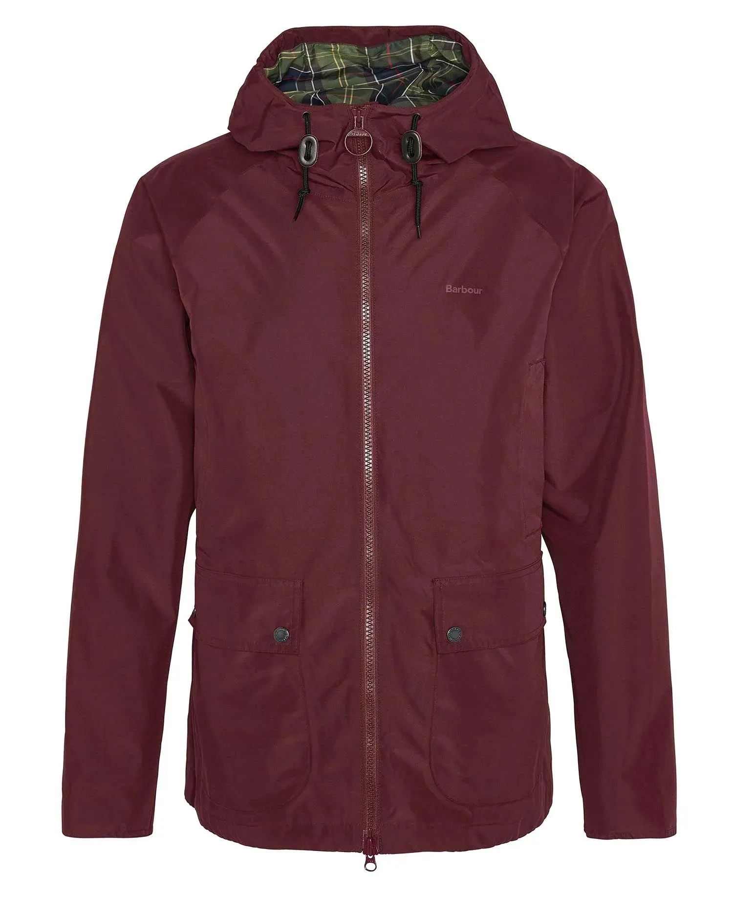 Hooded Domus Waterproof Jacket - Bordeaux