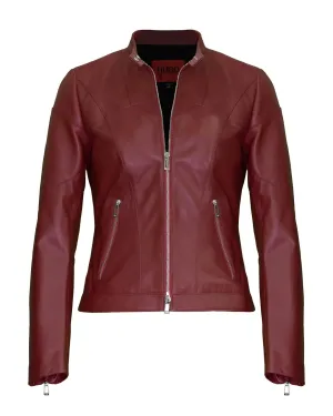 Libra Lamb Leather Jacket