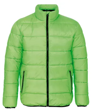 Lime/Black - Venture supersoft padded jacket