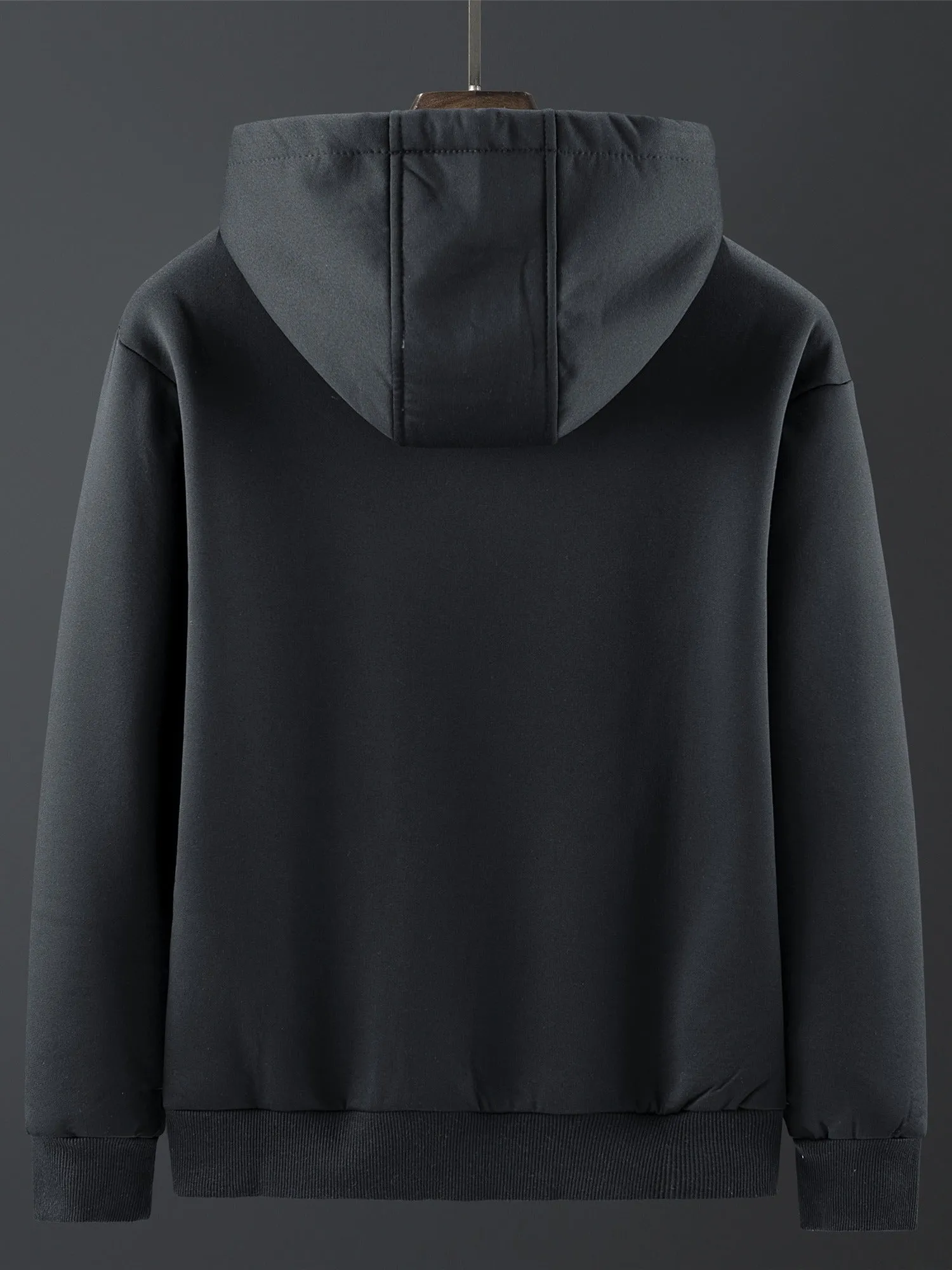 Men's Fall/Winter Casual Fleece Hooded Jacket