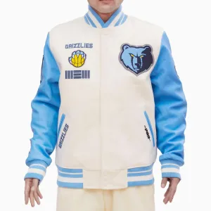 Men's Memphis Grizzlies Retro Classic Rib Wool Varsity Jacket