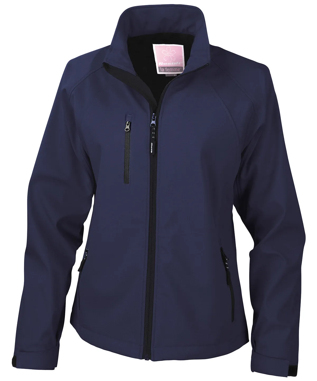 Navy - Women's baselayer softshell jacket