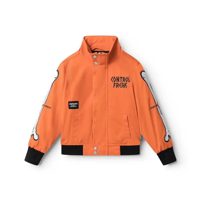 NUNUNU Control Freak Bomber Jacket Orange Sun