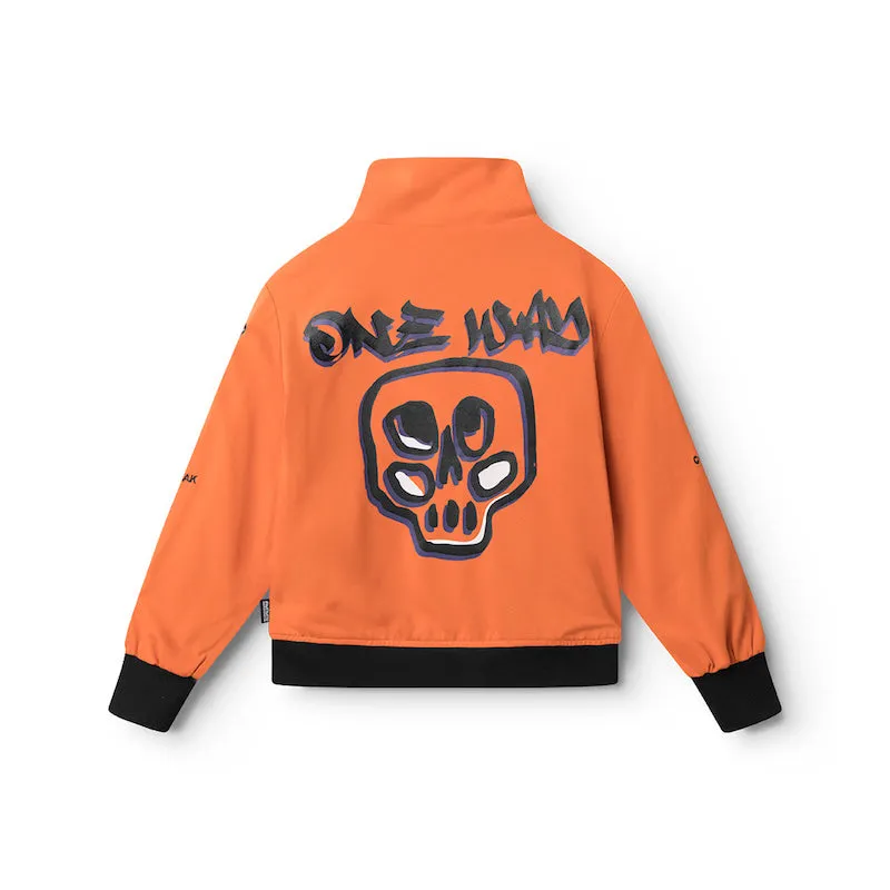 NUNUNU Control Freak Bomber Jacket Orange Sun