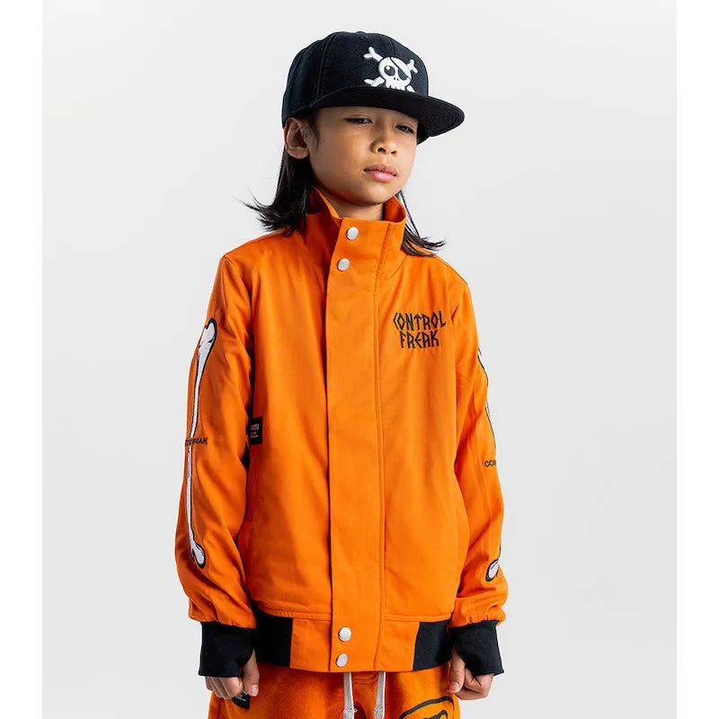 NUNUNU Control Freak Bomber Jacket Orange Sun