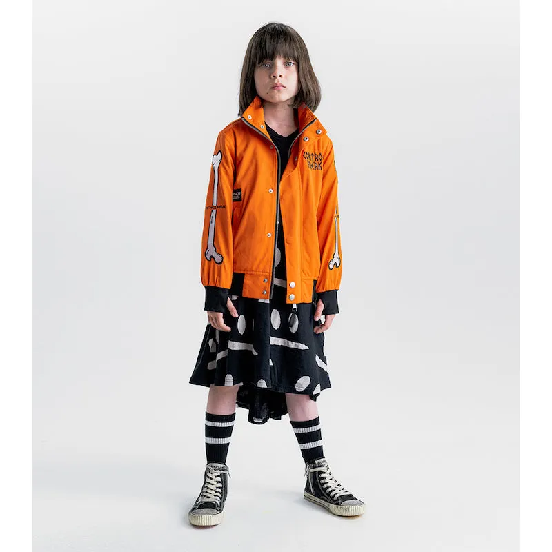 NUNUNU Control Freak Bomber Jacket Orange Sun