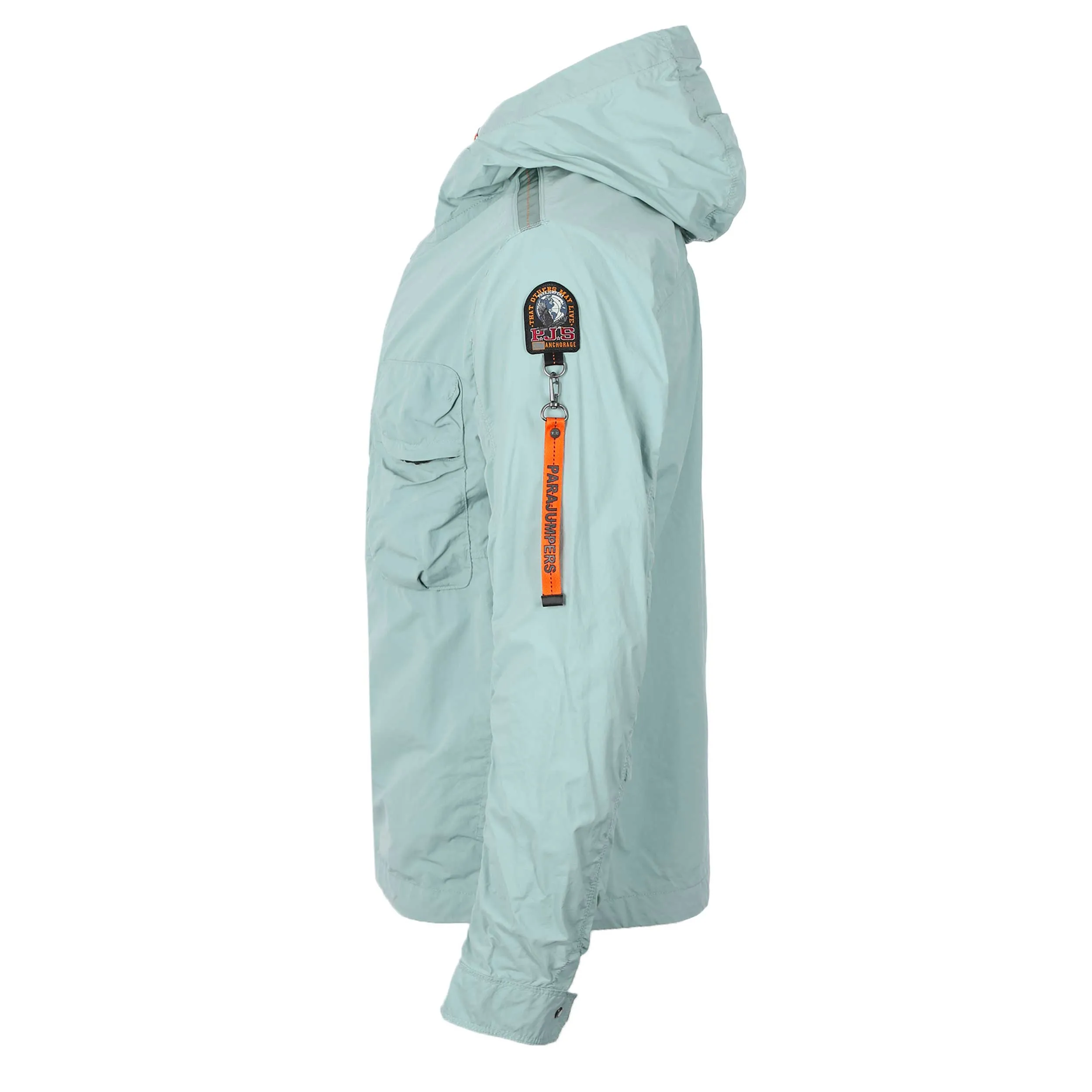 Parajumpers Nigel Hooded Jacket in Mineral Green