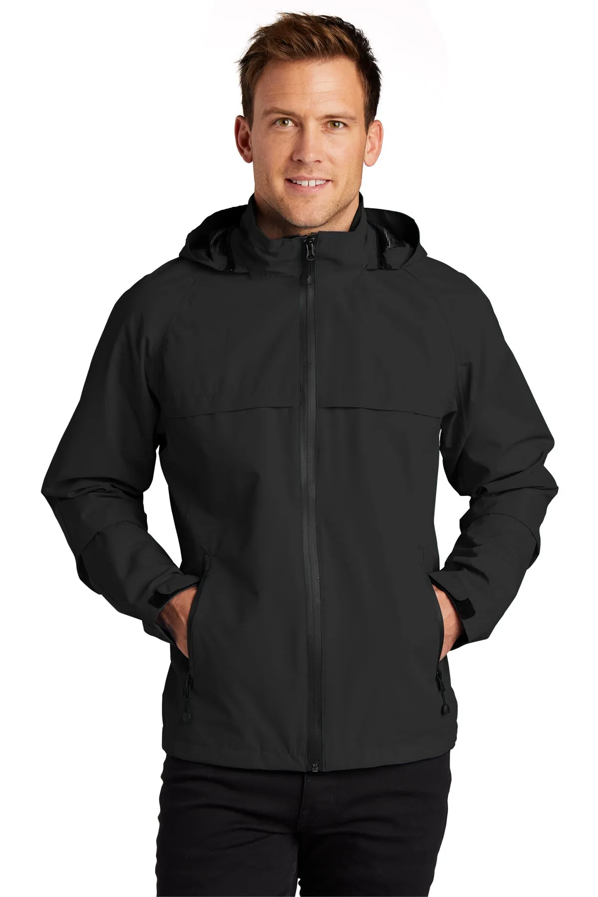 Port Authority Tall Torrent Waterproof Customized Jackets, Black