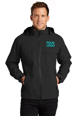 Port Authority Tall Torrent Waterproof Customized Jackets, Black