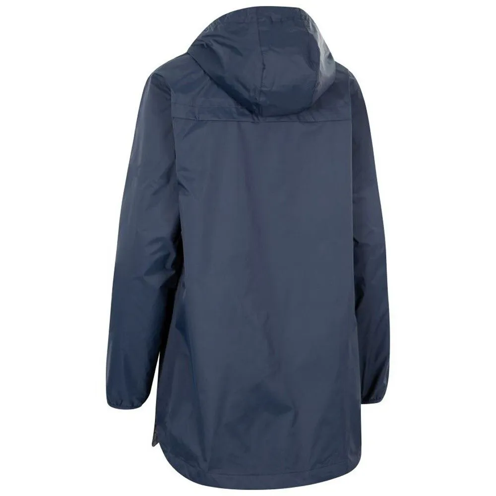 Trespass Navy Blue Keepdry Woman's Waterproof Jacket