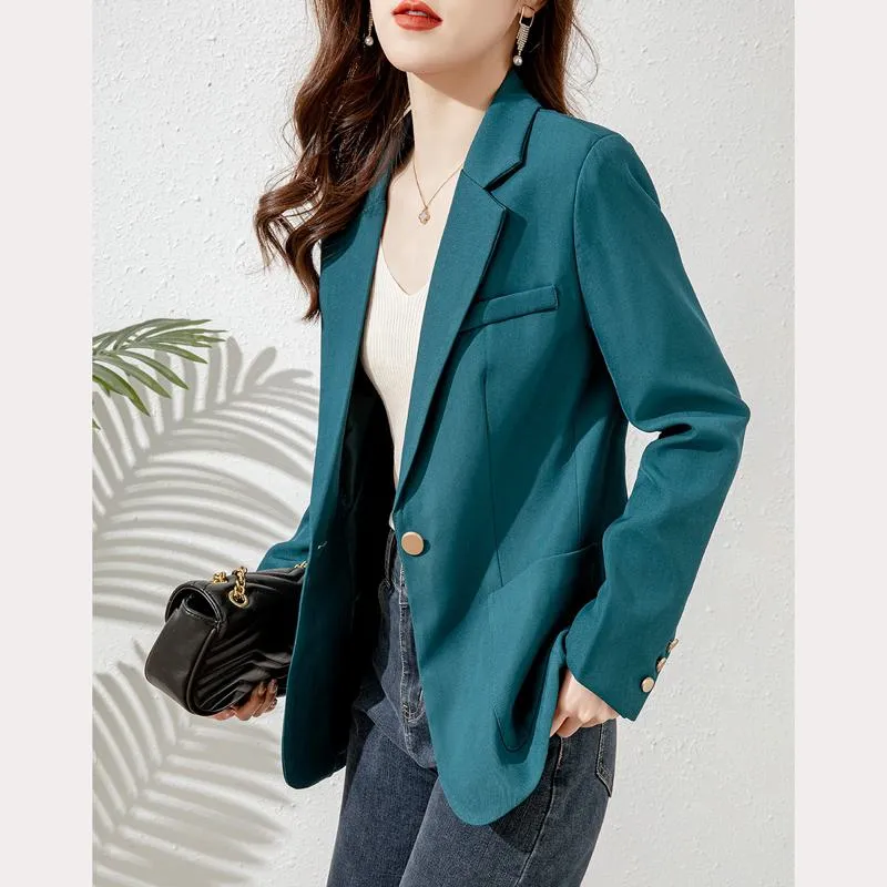 Versatile Chic Peacock Blazer