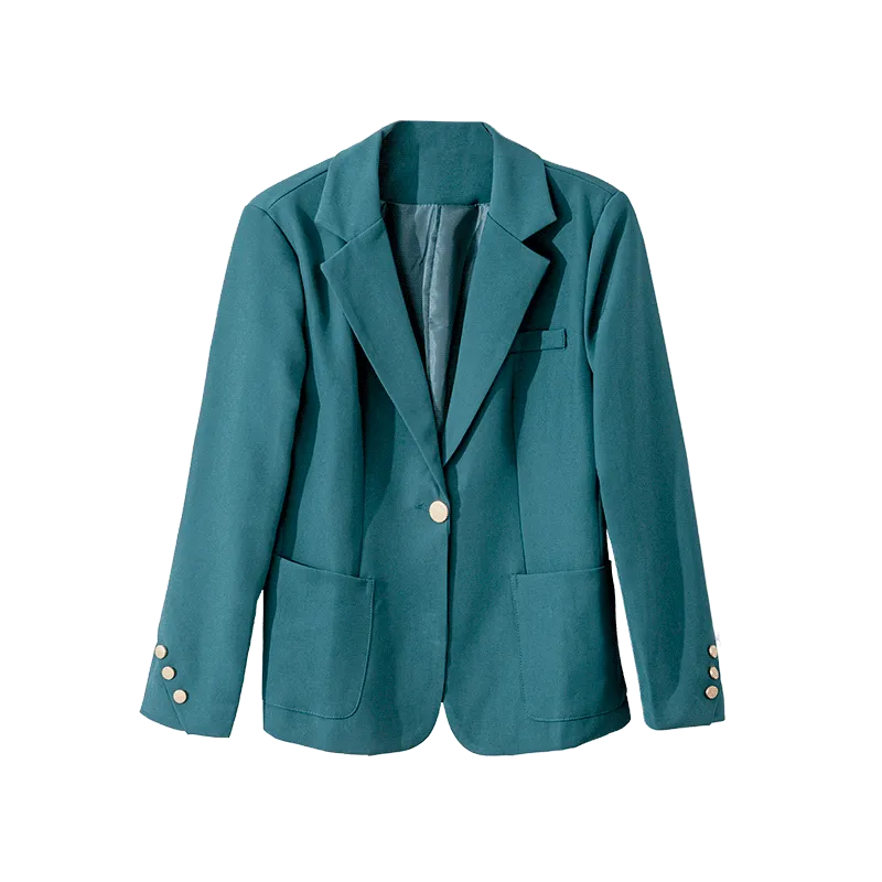 Versatile Chic Peacock Blazer