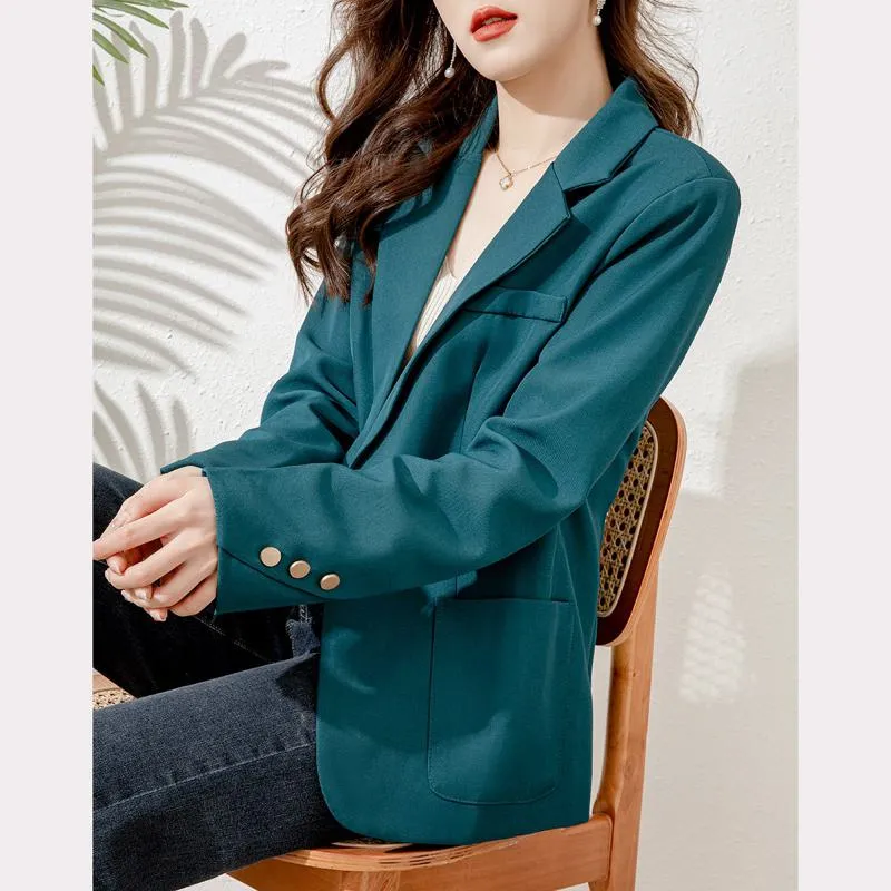 Versatile Chic Peacock Blazer