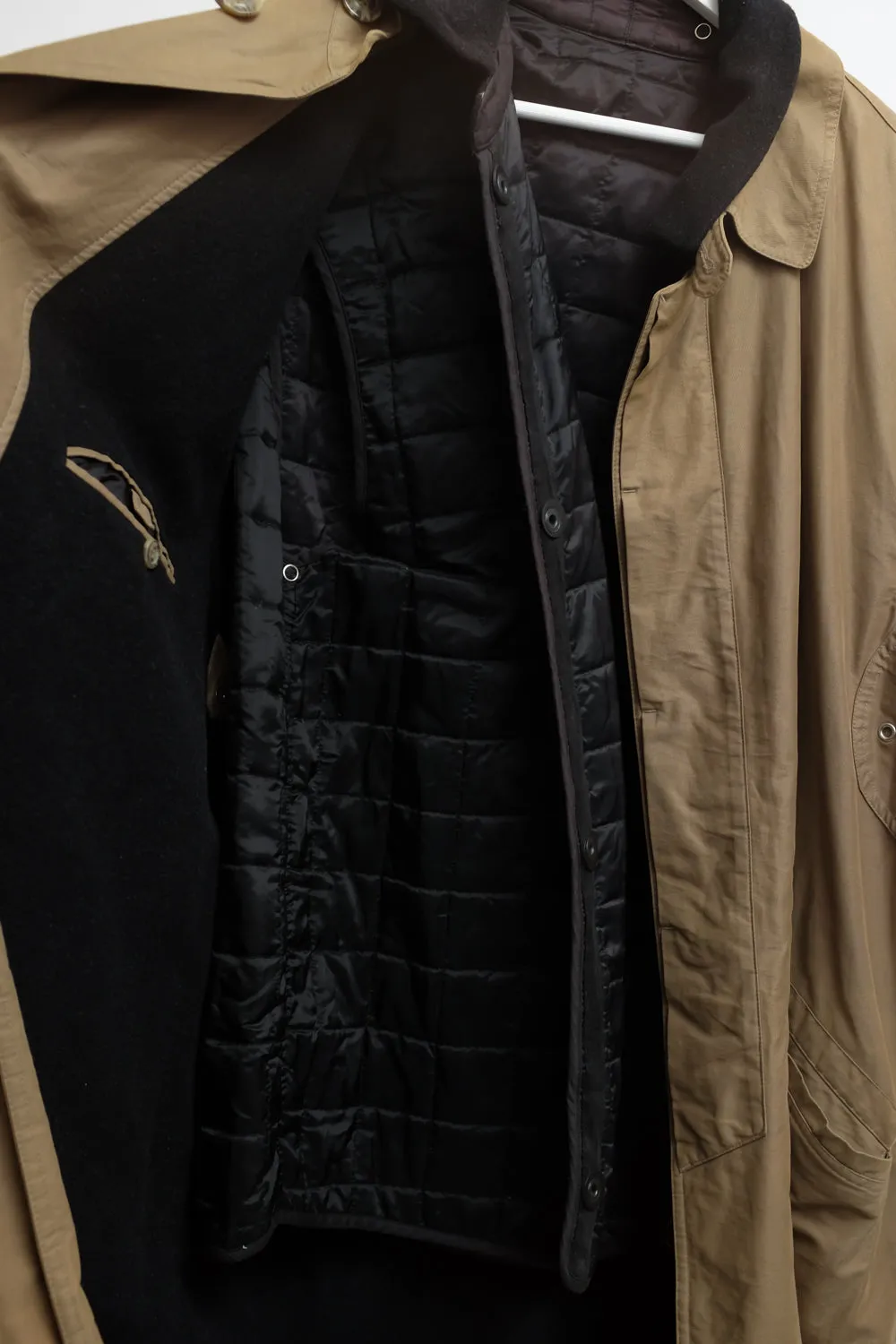 WARM TRENCH WITH REMOVABLE VEST