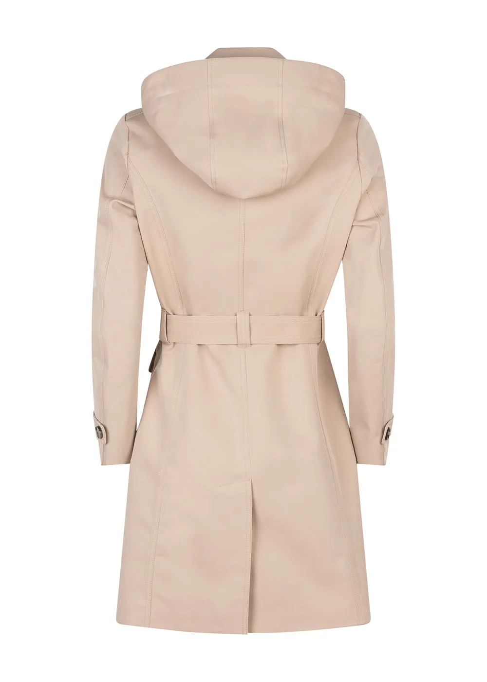 Waterproof Tailored Trenchcoat - Beige