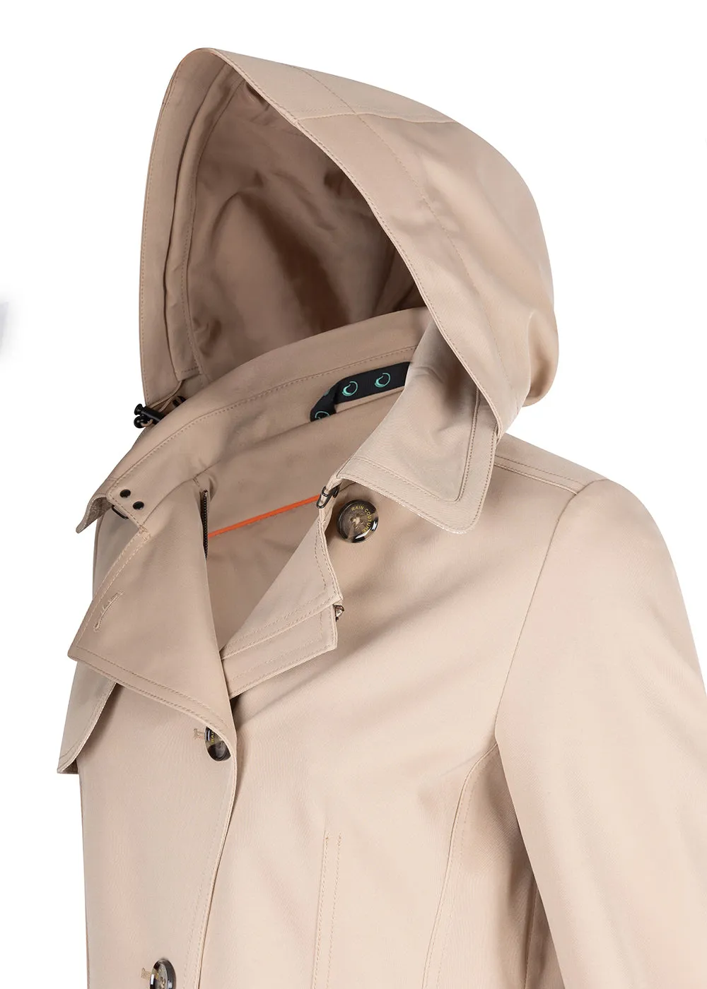 Waterproof Tailored Trenchcoat - Beige