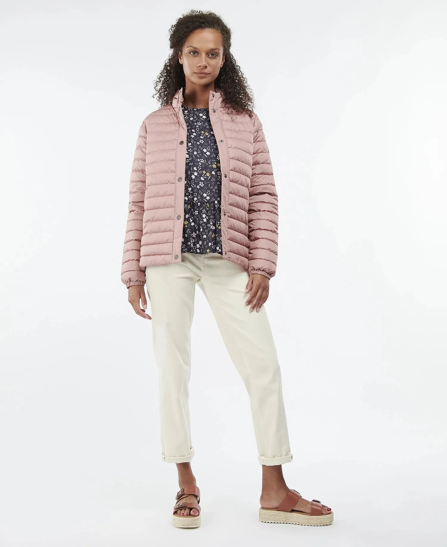 Women's Melita Quilted Jacket - Soft Coral